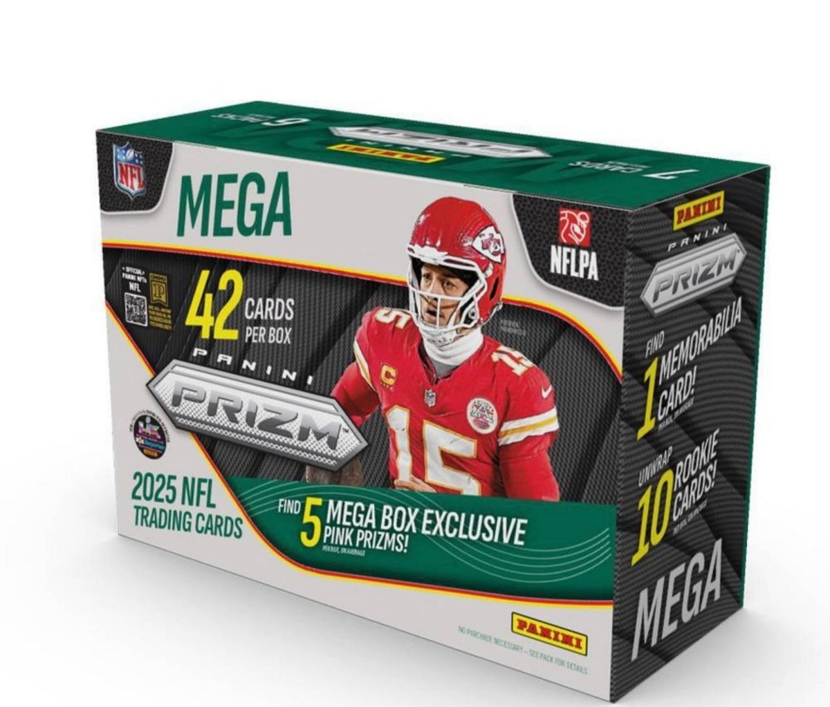 2025 NFL Prizm Mega