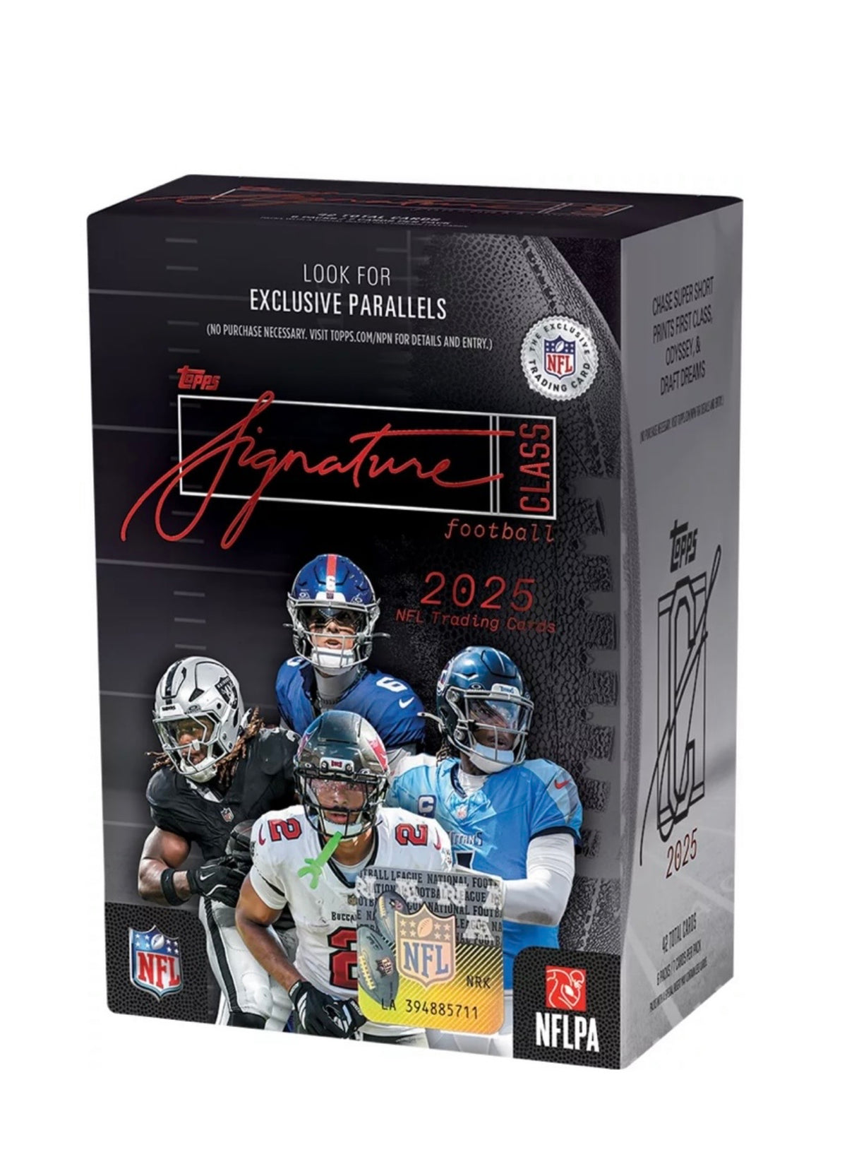 2025 NFL Topps Signature Series blaster