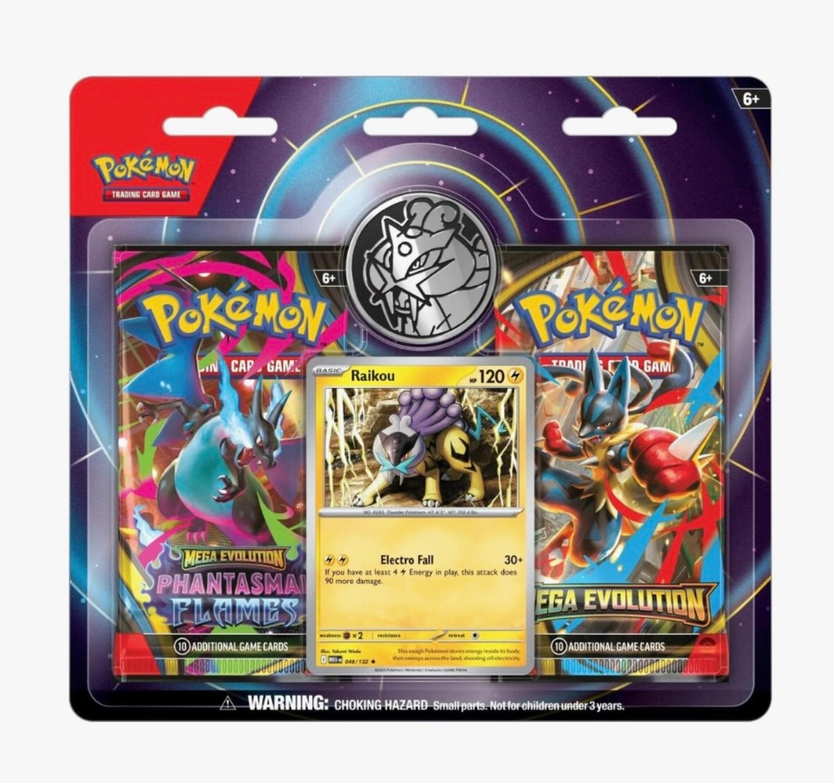 Pokemon Phantasmal Flames and Mega Evolution blister